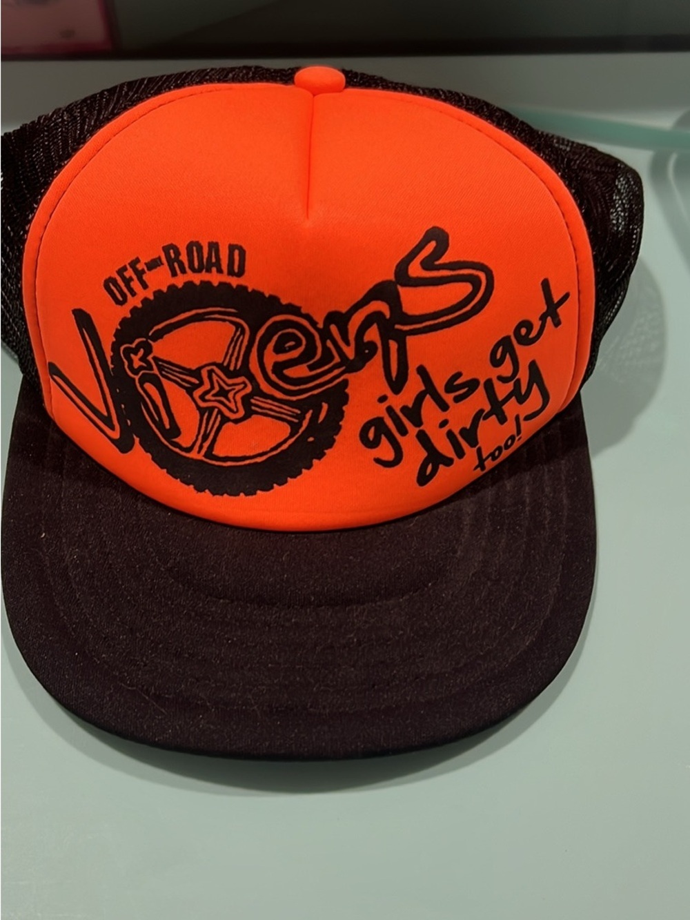 Women’s hat ORV off road vixens black orange new - Picture 2 of 5